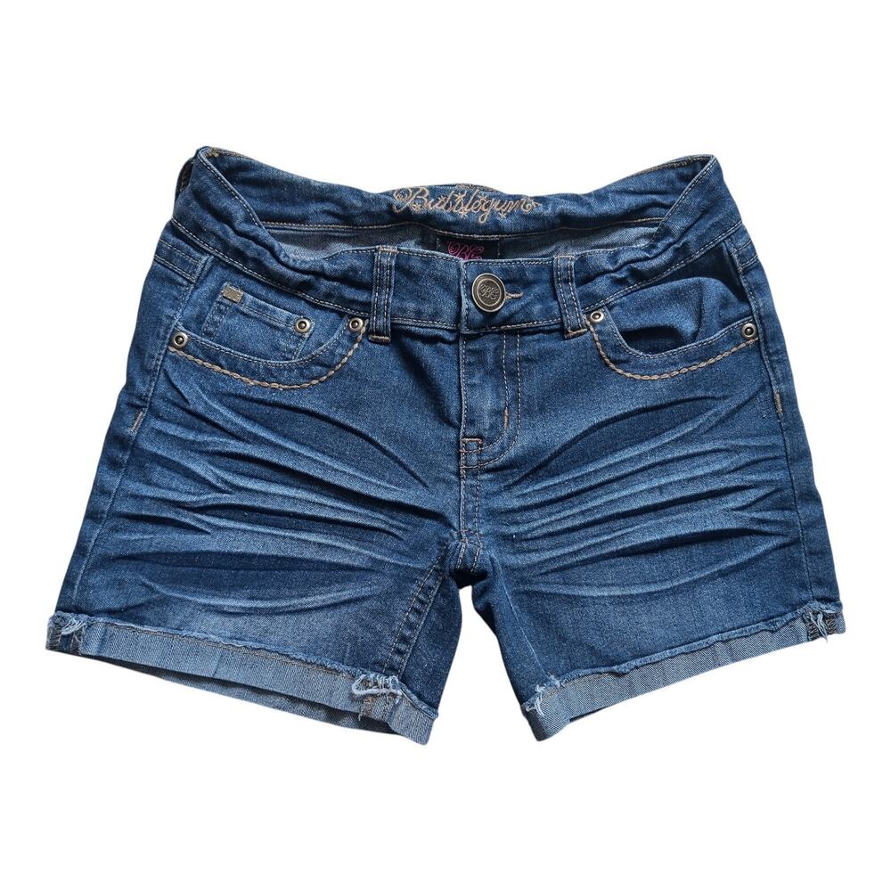 Women's/Juniors Bubblegum Denim Shorts, Size 3/4, Vintage, Y2K, Medium Wash